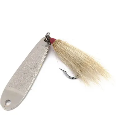 Acme Trophy Lusikkauistin, Vasaroitu Nikkeli, 60g, Höyhenkoukku, #9863