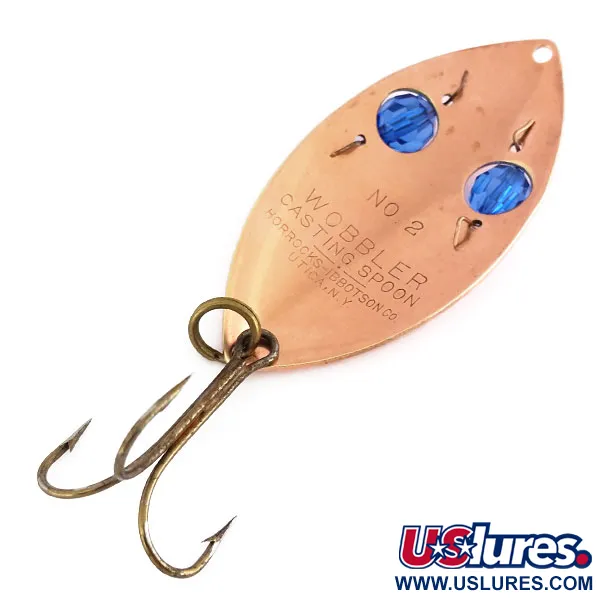 Horrocks-Ibbotson Wobbler Lusikka, Kupari/Sininen, 23g, Helmet, #9866