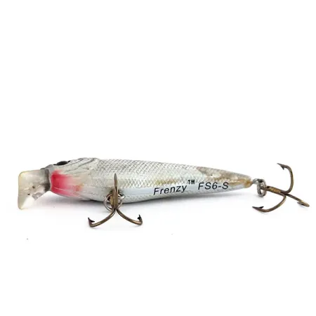 Berkley Frenzy Firestick Minnow Shallow FS6-S Vaappu, Silver, 4.4g, #9873