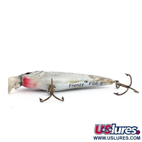Berkley Frenzy Firestick Minnow Shallow FS6-S Vaappu, Silver, 4.4g, #9873