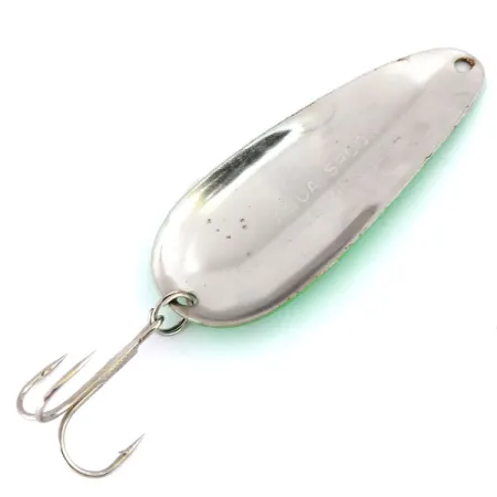 Nebco Aqua Spoon Lusikka, Vihreä/Musta/Nikkeli, 14g, UV-reakt., #9890
