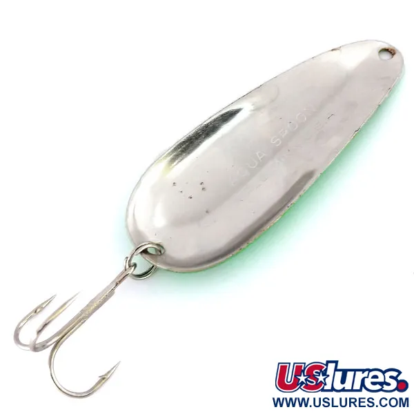Nebco Aqua Spoon Lusikka, Vihreä/Musta/Nikkeli, 14g, UV-reakt., #9890