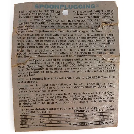 Buck Perry Spoonplug, Kelta/Oranssi, 21g, Syvyys 1.2-1.8m, #9900