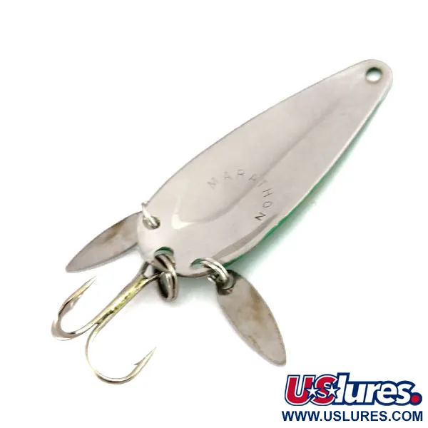 Marathon (with sonic blades) Lusikka, Vihreä/Kelt/Nikkeli, 12g, #9911