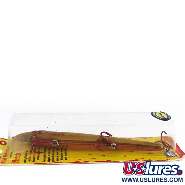 Strike King Wild Shiner Jerkbait, Kulta, 17g, Suspending, #9918