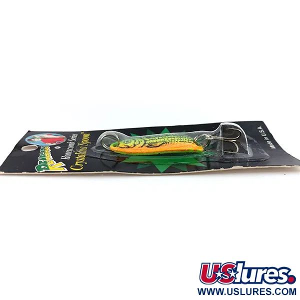 Renegade Honeycomb Series Crystalina Spoon, Vihreä-Oranssi, 7g, Kenno, #9925