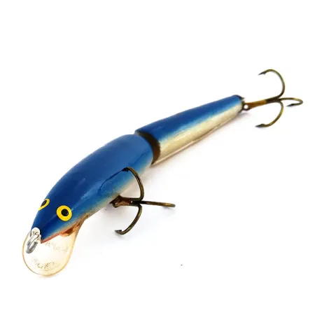 Rapala Jointed J-11 Nivelvaappu, Sinihopea, 9g, Balsa, #9935