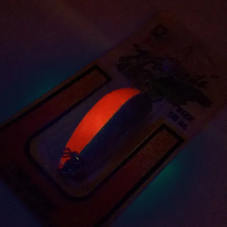 Luhr Jensen Lil' Kroc (Krocodile Stubby) Lusikka, Punainen/Nikkeli, 14g, #9996